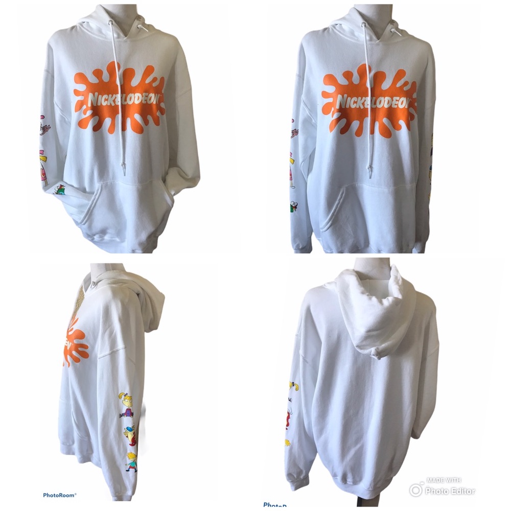 Nickelodeon Hoodie White L